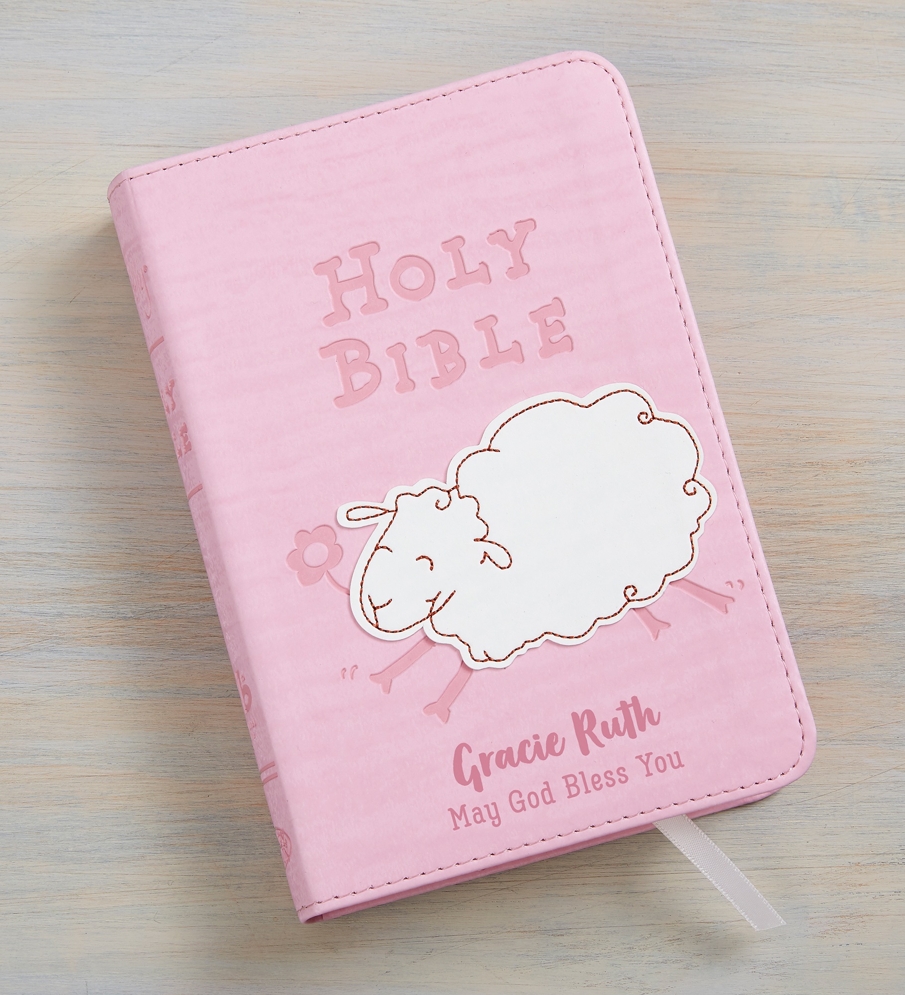 Woolly Lamb Personalized Children&#39;s Bible